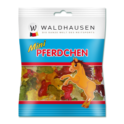 Waldhausen Mini Horse Fruit Vingummi - 100 gr