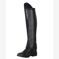 QHP Leggings med sort glimmer - B�rn