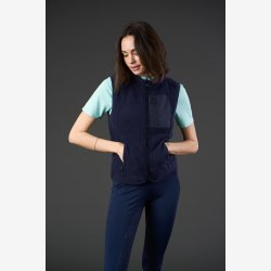 EQ Aria Fleece vest - Navy