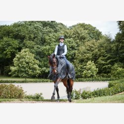 EQ Montel rygbeskytter - Sort/Bl