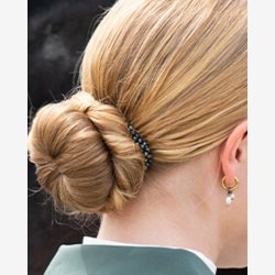 HKM Scrunchie Shine med sten