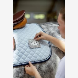 HG Stvnenummer m/glimmer - Slv - 3 cifre