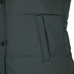 QHP Vinterjakke Rayah med aftagelige rmer - Jungle Grn