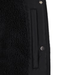 QHP Vinterjakke Rayah med aftagelige rmer - Sort