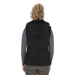 QHP Vinterjakke Rayah med aftagelige rmer - Sort