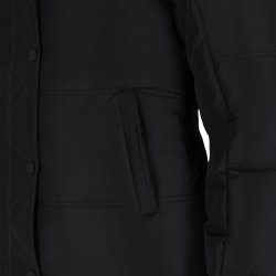 QHP Vinterjakke Rayah med aftagelige rmer - Sort