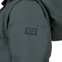 QHP Vinterjakke Rayah med aftagelige rmer - Jungle Grn - Brn