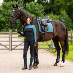 QHP Sweat Jakke - Micah - Ocean Breeze