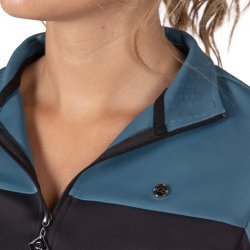 QHP Sweat Jakke - Micah - Ocean Breeze