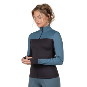 QHP Sweat Jakke - Micah - Ocean Breeze