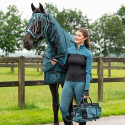 QHP Sweat Jakke - Micah - Ocean Breeze