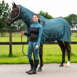 QHP Sweat Jakke - Micah - Ocean Breeze