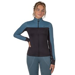 QHP Sweat Jakke - Micah - Ocean Breeze