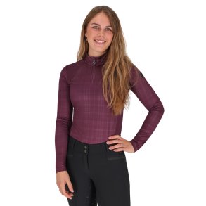 QHP Sport bluse - Zahra - Wine Red