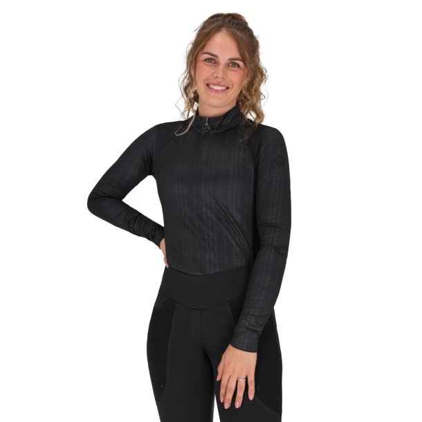 QHP Sport bluse - Zahra - Sort