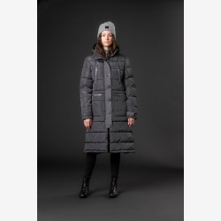 EQ Candice Vinter frakke - Asphalt