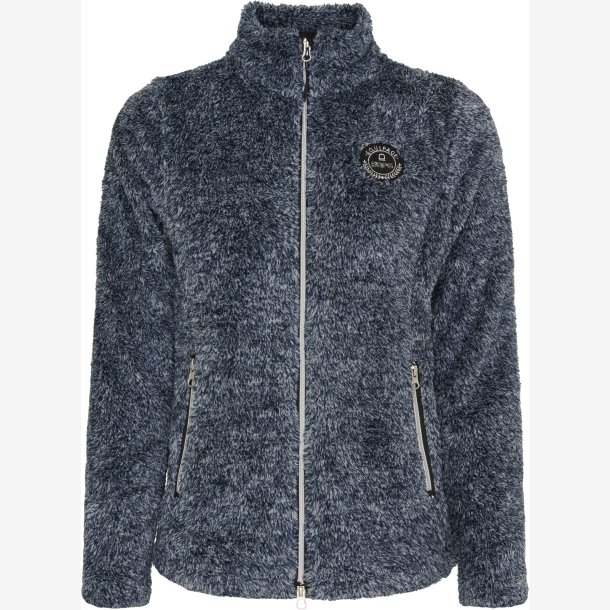 EQ Miles Zip Cardigan - Blue Fog