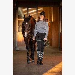 EQ Shimmer Bluse - Asphalt