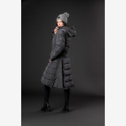 EQ Candice Vinter frakke - Asphalt