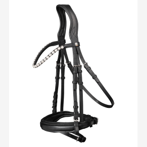 Waldhausen X-line trense - Beauty - Sort