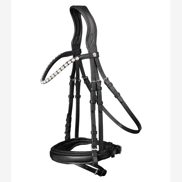 Waldhausen X-line trense - Beauty - Sort