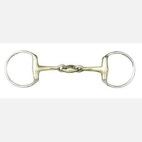 HKM Tre-delt muffebid argentan 16 mm