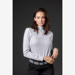 EQ Shimmer Bluse - Hvid