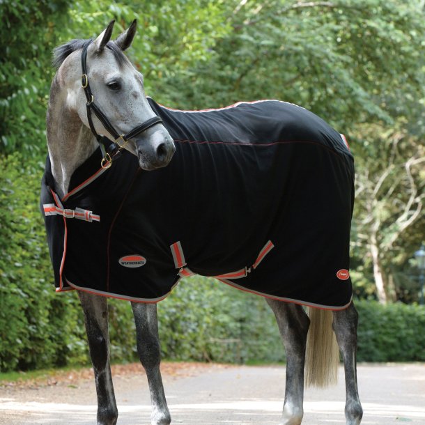 Weatherbeeta Therapy-Tec Fleece Standard Neck Black/Silver/Red