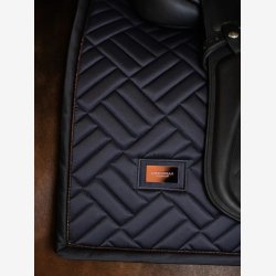 ES Dressur Sadelunderlag - Modern Dark Ocean - FULL