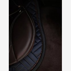 ES Spring Sadelunderlag - Modern Dark Ocean - FULL