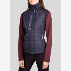 Montar Quiltet Vest - Emma - Navy