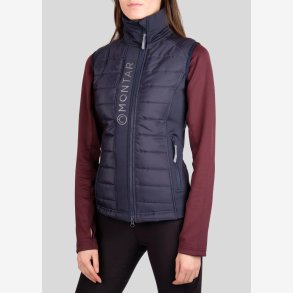 Montar Quiltet Vest - Emma - Navy