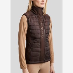 Montar Quiltet Vest - Emma - Brun