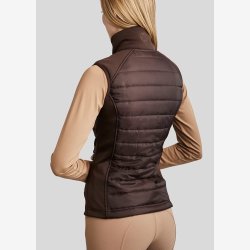Montar Quiltet Vest - Emma - Brun
