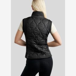 MoMary Bodywarmer m. Gun Metal Krystaller