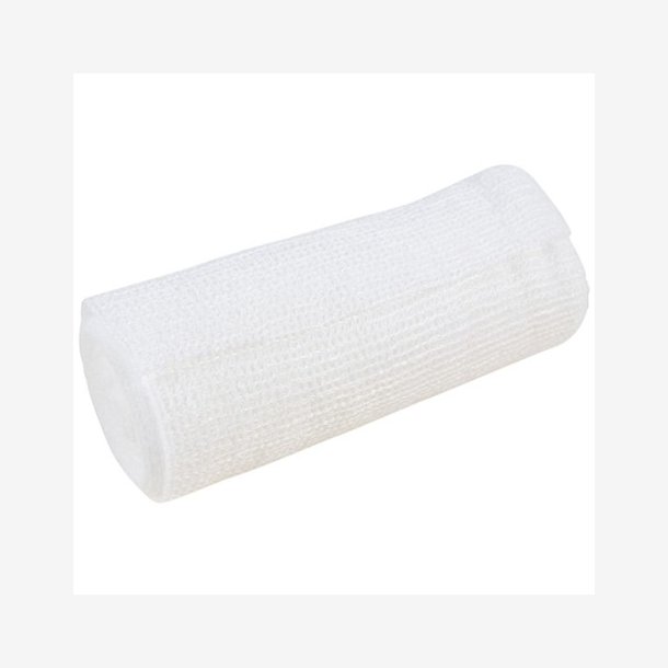 Mollelast Elastisk gazebandage - 4 m  x 10 cm