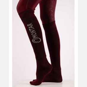 Montar Bambus knstrmpe - Plum