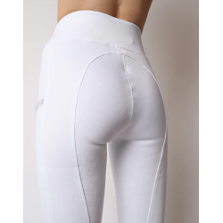 Montar Rebel Pull On tone/tone Crystals - White