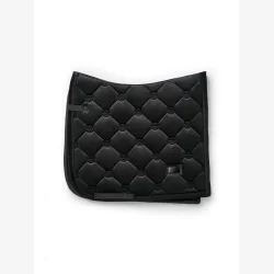 Equestrian Stockholm Dressur Sadelunderlag - Velvet - Sort