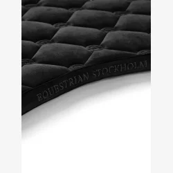 Equestrian Stockholm Spring Sadelunderlag - Velvet - Sort