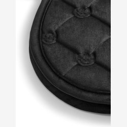 Equestrian Stockholm Spring Sadelunderlag - Velvet - Sort