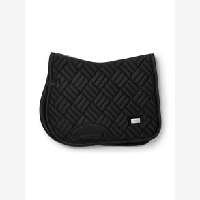 Equestrian Stockholm Spring Sadelunderlag Modern Mesh - Sort - FULL