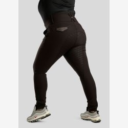 CURVE Briella Ridebukser m. Rosegold Krystaller - Sort