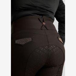 CURVE Briella Ridebukser m. Rosegold Krystaller - Sort