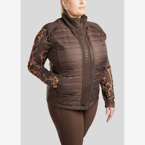 CURVE Emma Softshell Vest - Brun