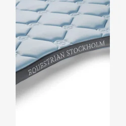 Equestrian Stockholm Dressur Sadelunderlag - Ice Blue - FULL