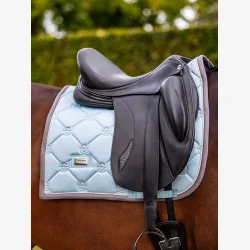 Equestrian Stockholm Dressur Sadelunderlag - Ice Blue - FULL
