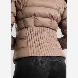 MoAthena Refined kort jakke - Nougat Brun