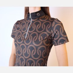 Montar Aisha horseshoe polo - Black