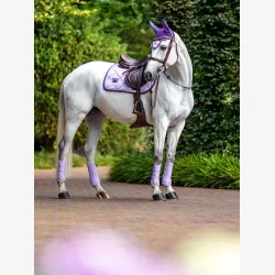 Equestrian Stockholm Spring Sadelunderlag - Lavender - FULL